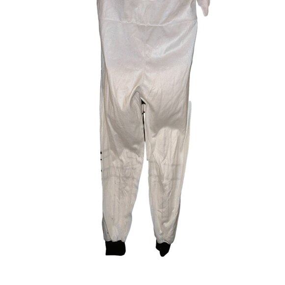 READ NWT Disney Star Wars Clone Trooper Pajamas Mens L Fleece Costume One Piece - Picture 10 of 11